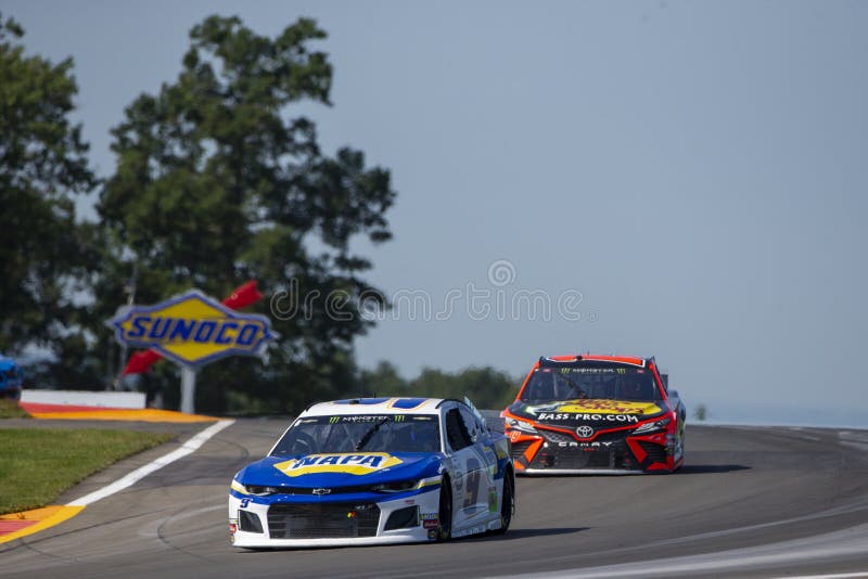 NASCAR: August 04 Go Bowling at The Glen royalty free stock photo NASCAR: August 04 Go Bowling at The Glen royalty free stock photo