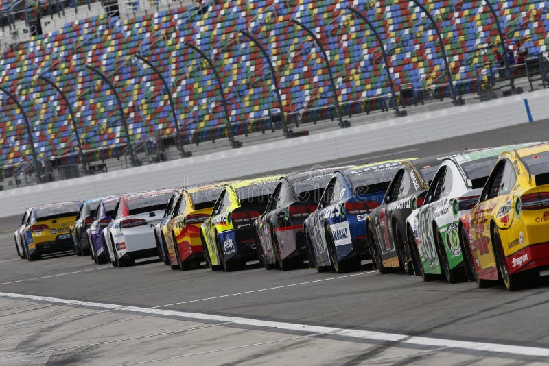 NASCAR: 18 de fevereiro Daytona 500 fotografia de stock NASCAR: 18 de fevereiro Daytona 500 fotografia de stock