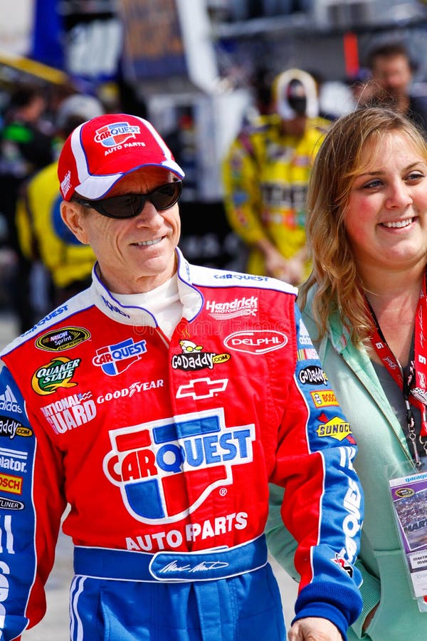 NASCAR Driver Mark Martin editorial stock image. Image of international