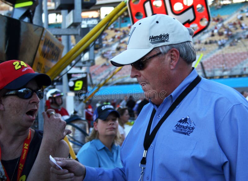 Nascar Rick Hendricks Race Team Stock Photos Free & RoyaltyFree