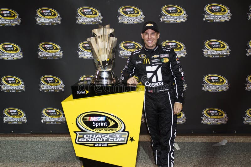 Richmond, VA - Sep 12, 2015: Jamie McMurray (1) makes the Chase for the NASCAR Sprint Cup following the Federated Auto Parts 400 at Richmond International Raceway in Richmond, VA. Richmond, VA - Sep 12, 2015: Jamie McMurray (1) makes the Chase for the NASCAR Sprint Cup following the Federated Auto Parts 400 at Richmond International Raceway in Richmond, VA.