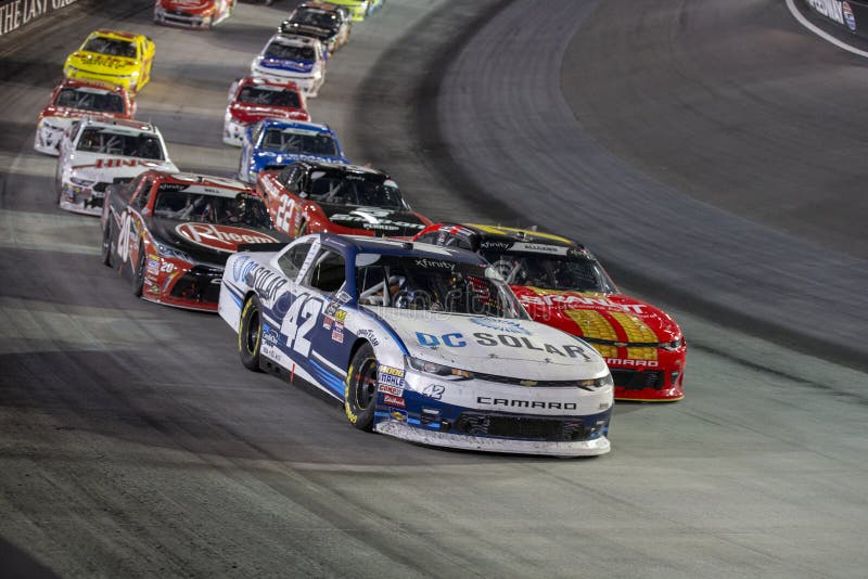 NASCAR: Глупец Outdoors 400 17-ое августа стоковая фотография NASCAR: Глупец Outdoors 400 17-ое августа стоковая фотография