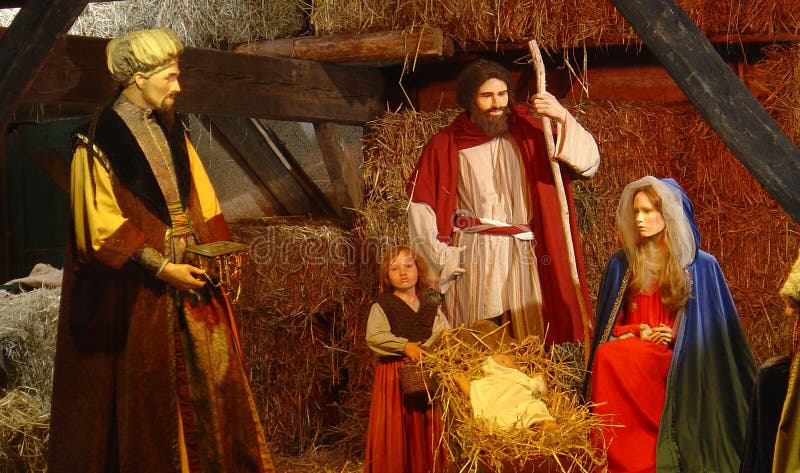 Nascita del Gesù Cristo fotografie stock Nascita del Gesù Cristo fotografie stock