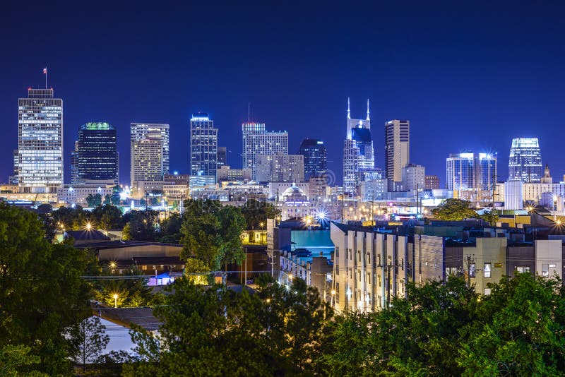 Nashville, Tennessee Skyline royalty free stock image Nashville, Tennessee Skyline royalty free stock image