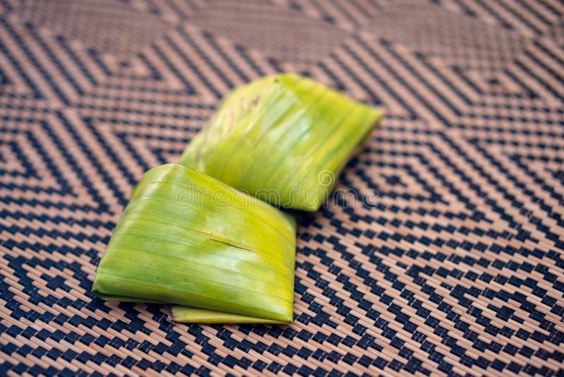 Nasi-lemak Ist Ein Malaysisches Wohlriechendes Reisgericht, Das in Der
