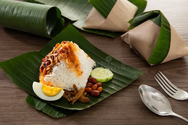 nasi lemak daun pisang png