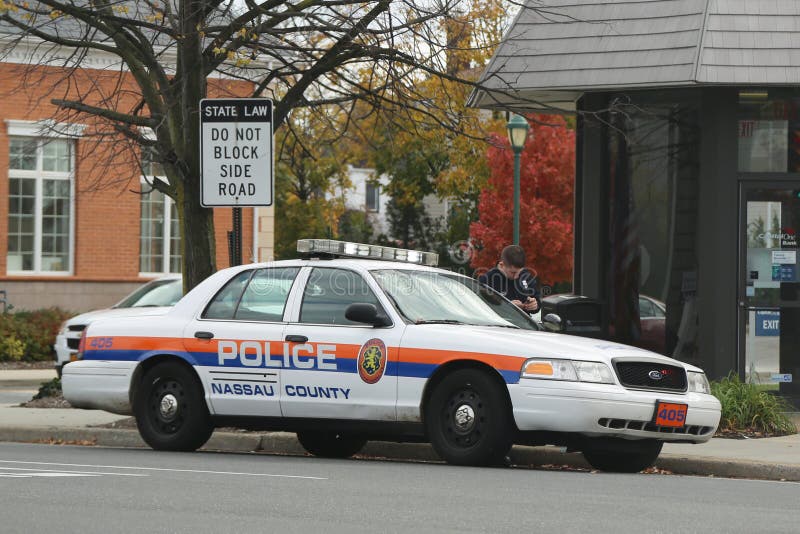 Nassau County Polizeidienststelleauto