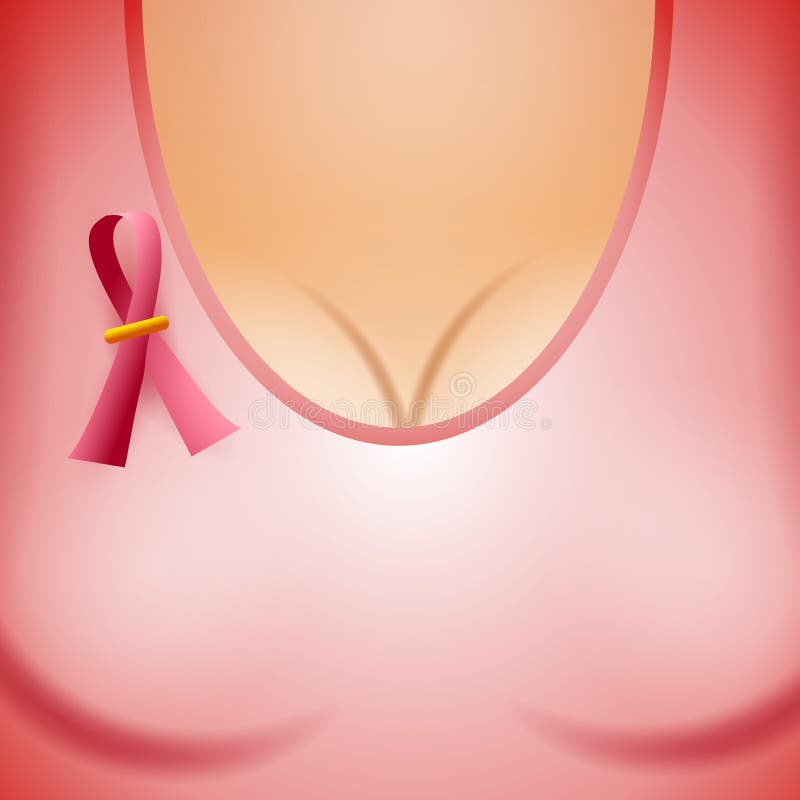 Nastro del cancro della mammella royalty illustrazione gratis Nastro del cancro della mammella royalty illustrazione gratis