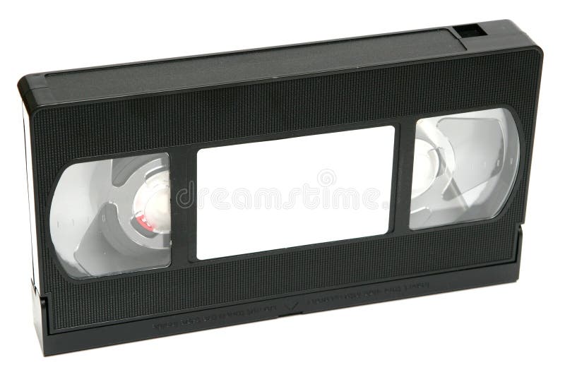 Nastro di VHS fotografia stock Nastro di VHS fotografia stock