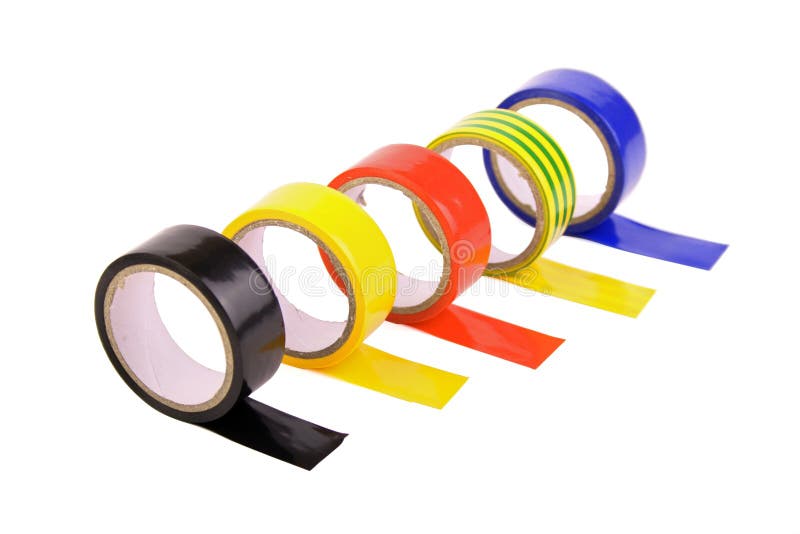 Nastro elettrico immagine stock Nastro elettrico immagine stock