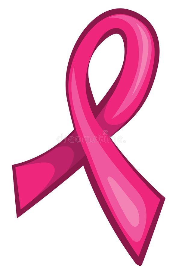 Nastro rosa illustrazione vettoriale