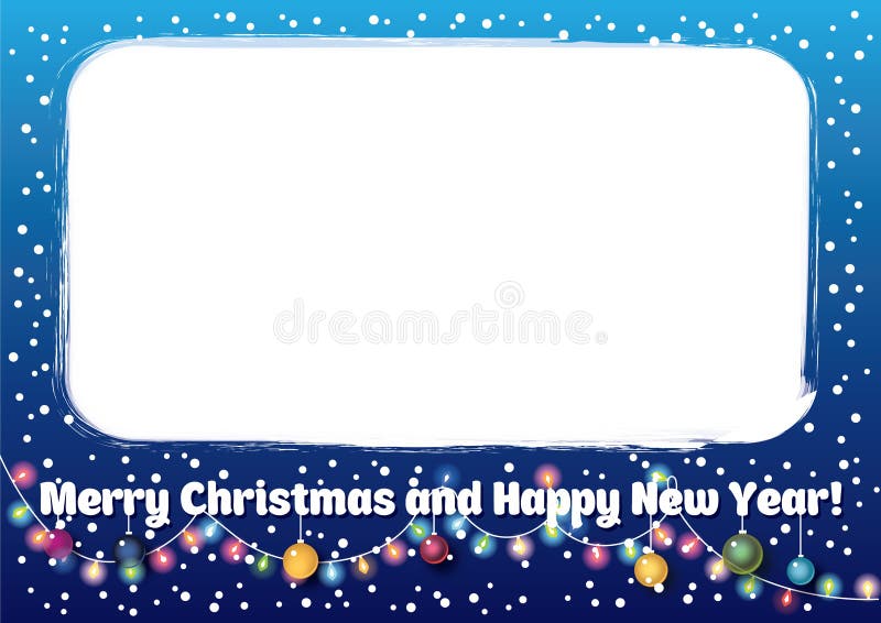 Natale blu e nuovi anni di struttura illustrazione di stock Natale blu e nuovi anni di struttura illustrazione di stock