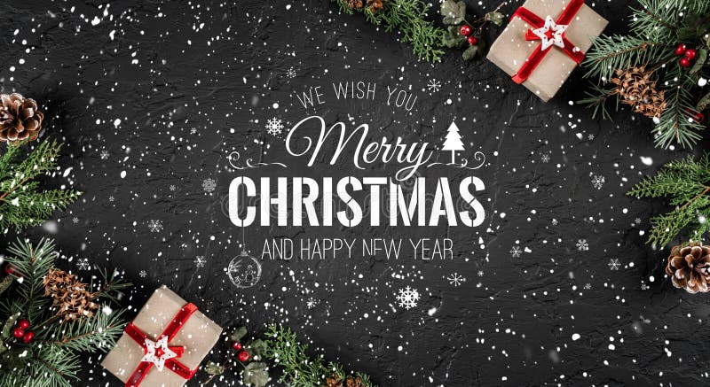 Natale e nuovo anno tipografici sui withChristmas del fondo di festa e nuovo anno tipografico sul fondo di festa con abete illustrazione vettoriale Natale e nuovo anno tipografici sui withChristmas del fondo di festa e nuovo anno tipografico sul fondo di festa con abete illustrazione vettoriale