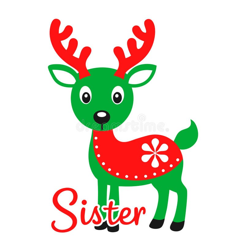 Natale mi rende felice modello di design delle magliette illustrazione vettoriale
