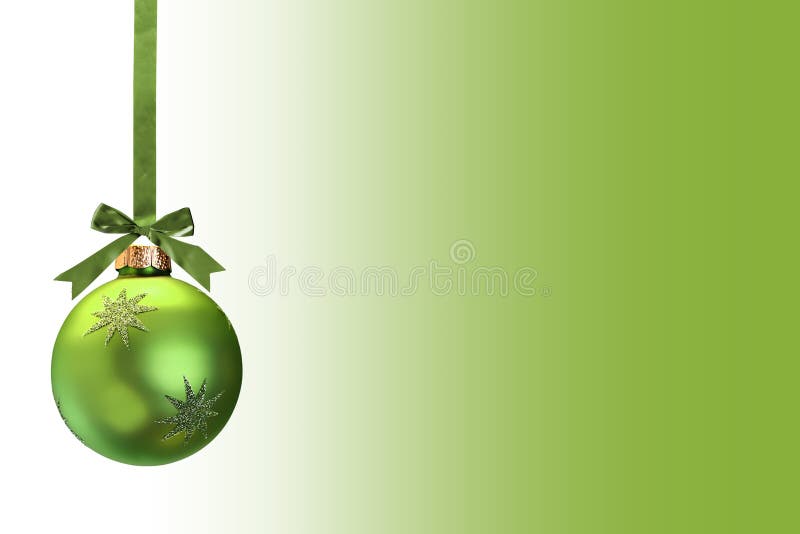 Natale verde fotografia stock Natale verde fotografia stock