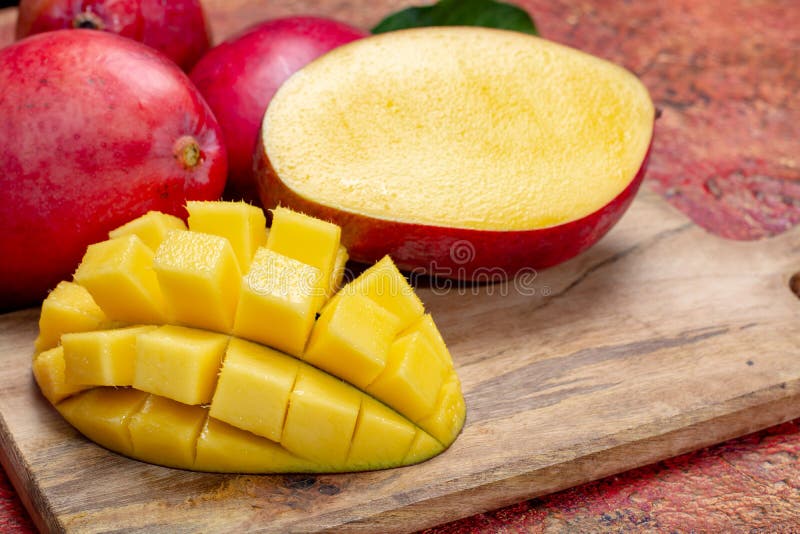 Nationaal fruit van India, Pakistan, en tropische orga van Filippijnen stock afbeeldingen Nationaal fruit van India, Pakistan, en tropische orga van Filippijnen stock afbeeldingen