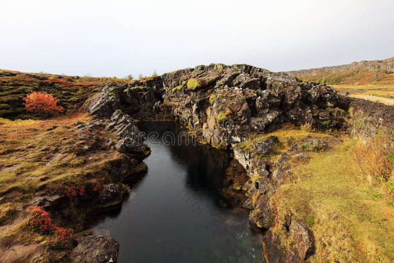 Nationaal park in IJsland royalty-vrije stock afbeeldingen