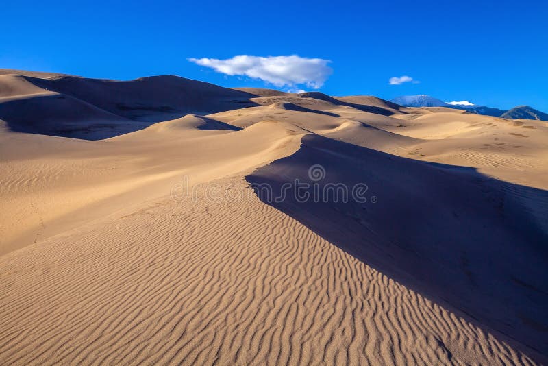 Nationaal park van de grote zandduinen in colorado