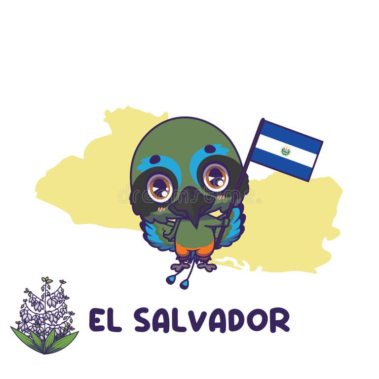 El Salvador Flower Stock Illustrations – 42 El Salvador Flower Stock