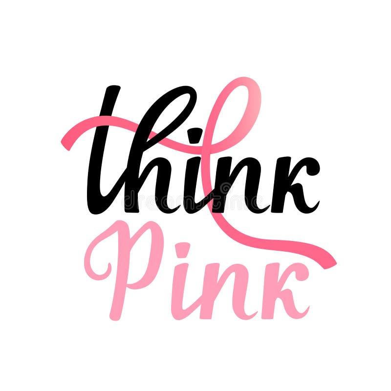 Think Pink Cancer Stock Illustrations – 267 Think Pink Cancer Stock ...