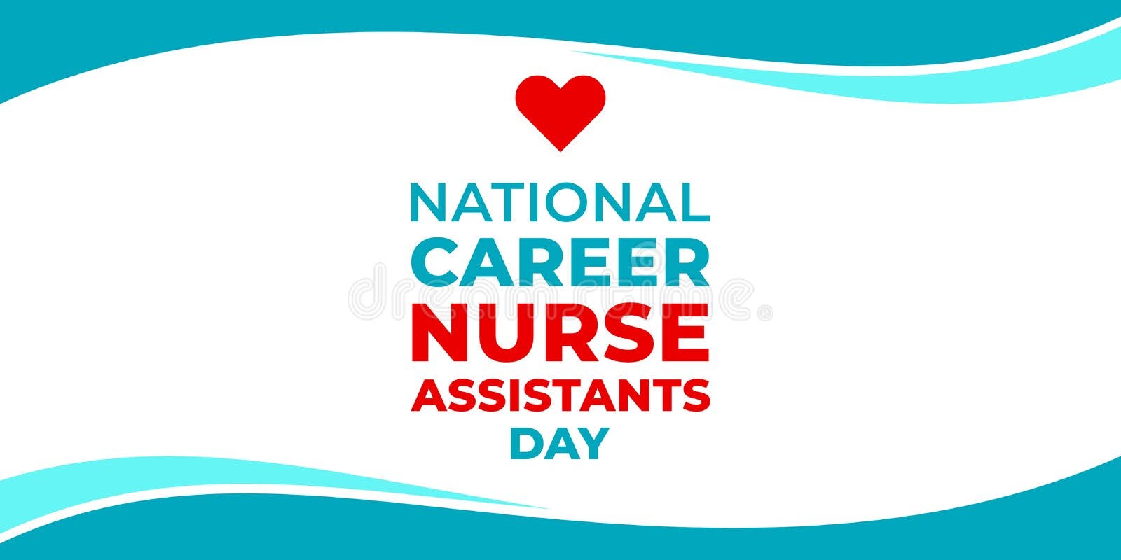 National Career Nurse Assistants Day. Holiday Concept Stock Vector