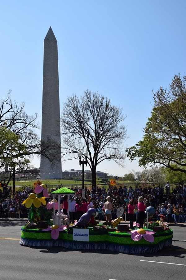 2016 National Cherry Blossom Parade in Washington DC Editorial Photo