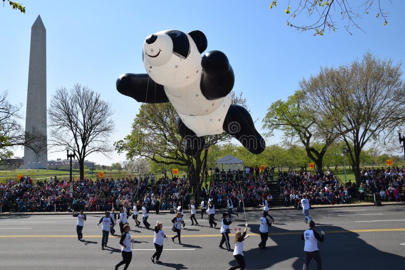 2016 National Cherry Blossom Parade in Washington DC Editorial