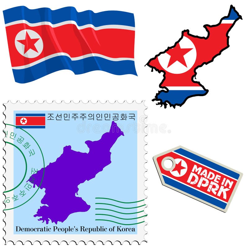 National Colours Of North Korea Stock Vector Illustration Of Politics national-colours-of-north-korea-stock-vector-illustration-of-politics