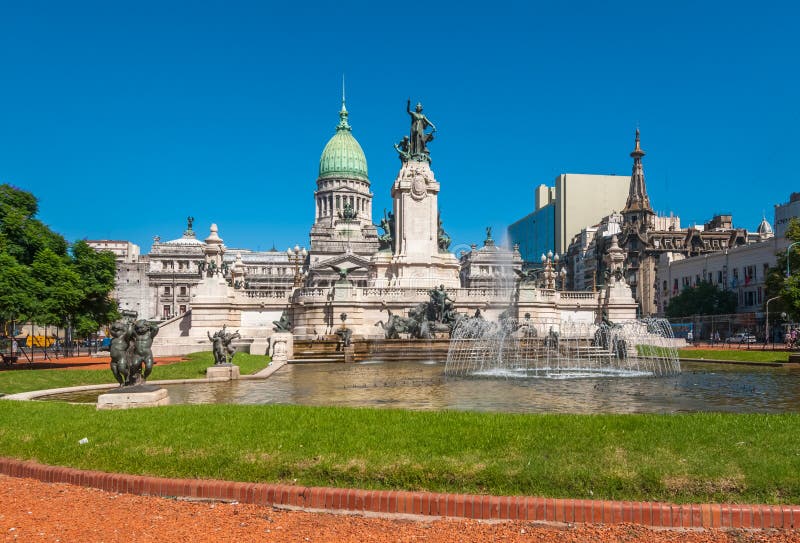 National Congress building, Buenos Aires, Argentina stock photography National Congress building, Buenos Aires, Argentina stock photography