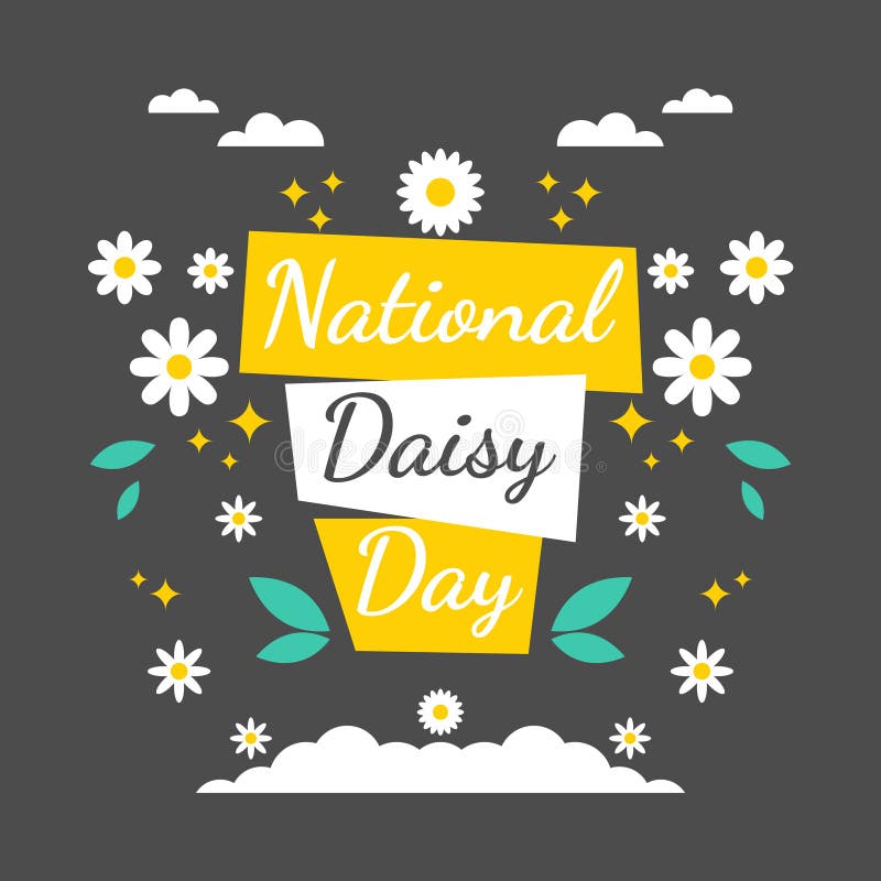 National Daisy Day (January 28th)