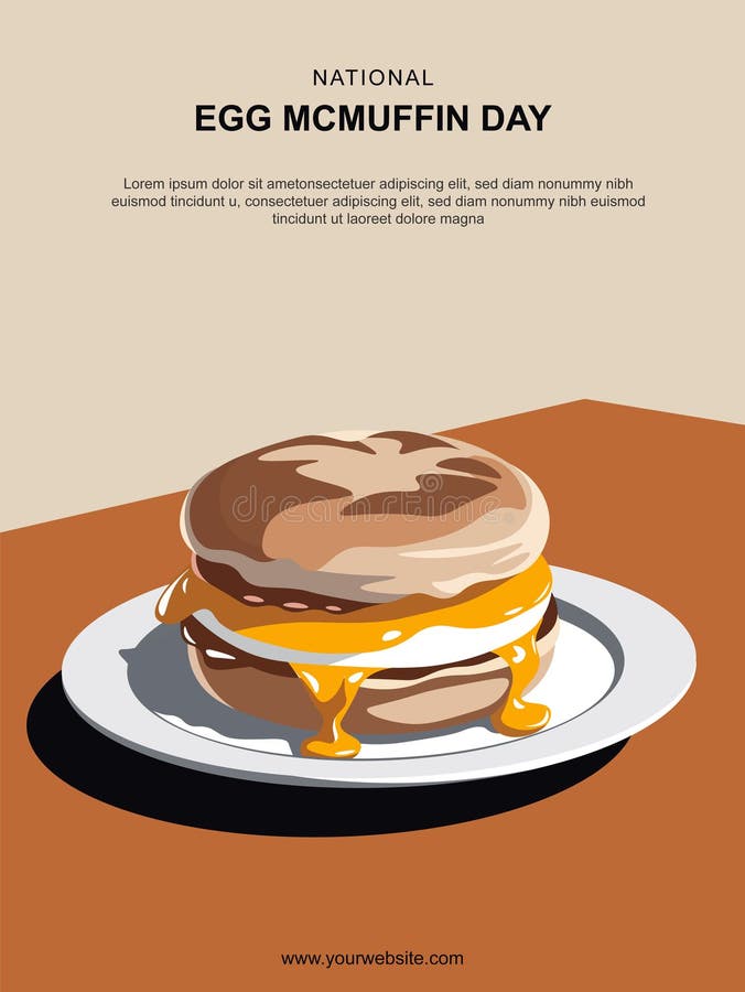 Mcmuffin Day Stock Illustrations 15 Mcmuffin Day Stock Illustrations