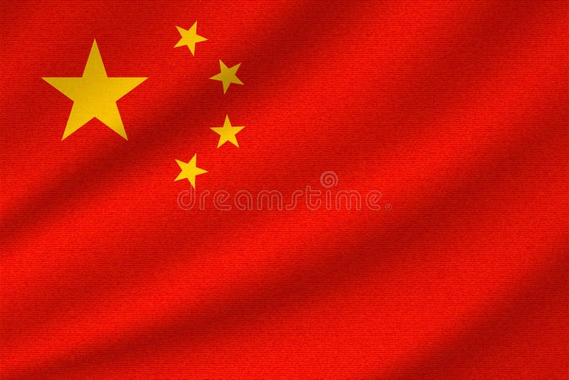 national flag of China vector illustration national flag of China vector illustration