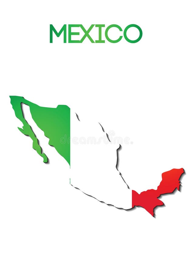 Download Mexico Flag Color Background Concept Stock Vector ...