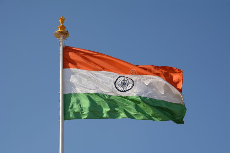 The National Flag of India royalty free stock photography The National Flag of India royalty free stock photography