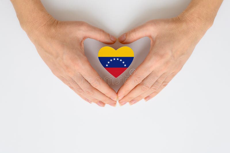 Venezuela Heart Tricolor Falg Frases Venezolanas I Love 