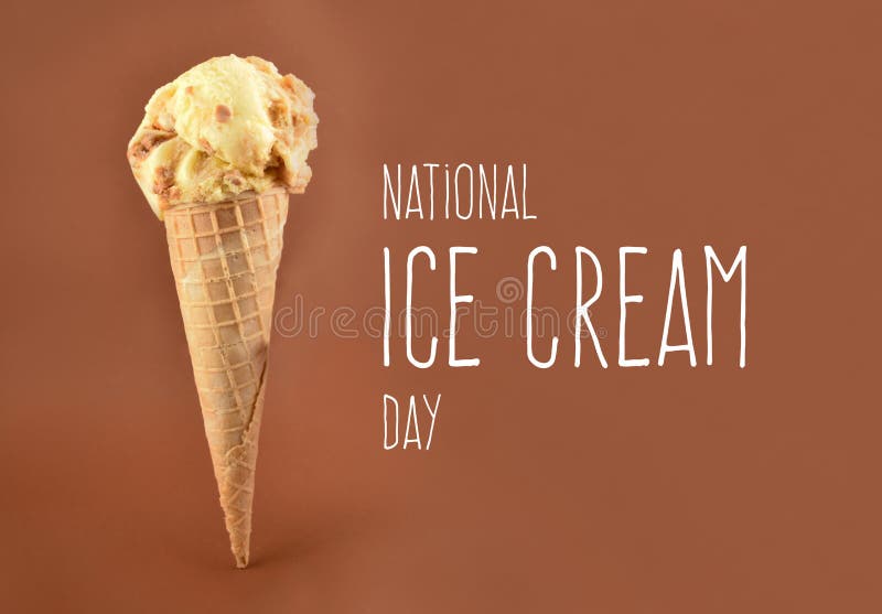 National Ice Cream Day Stock Images Stock Photo Image of flavor