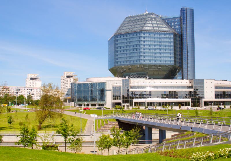 National Library building in Minsk