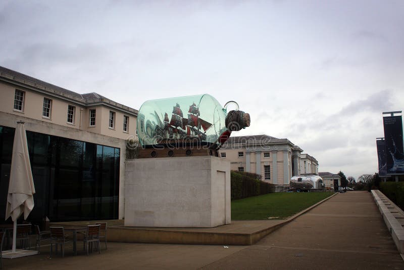 National Maritime Museum in Greenwich, London, Great Britain royalty free stock images National Maritime Museum in Greenwich, London, Great Britain royalty free stock images