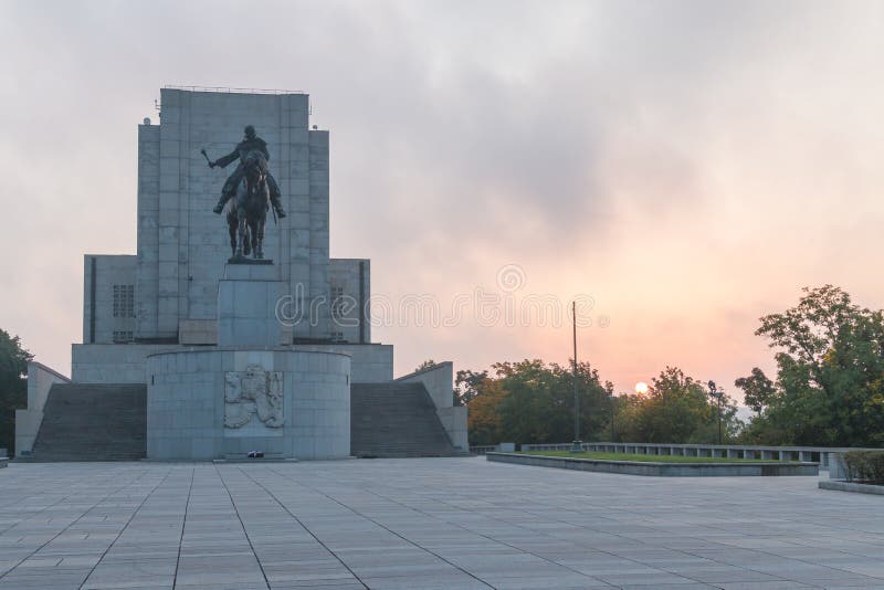 National Monument on VÃ­tkov prague