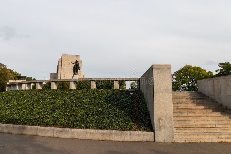 National Monument on VÃ­tkov prague