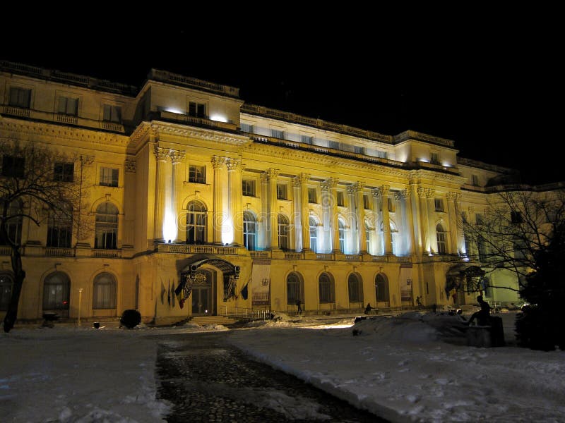 National Museum of Art, Bucharest, Romania royalty free stock images