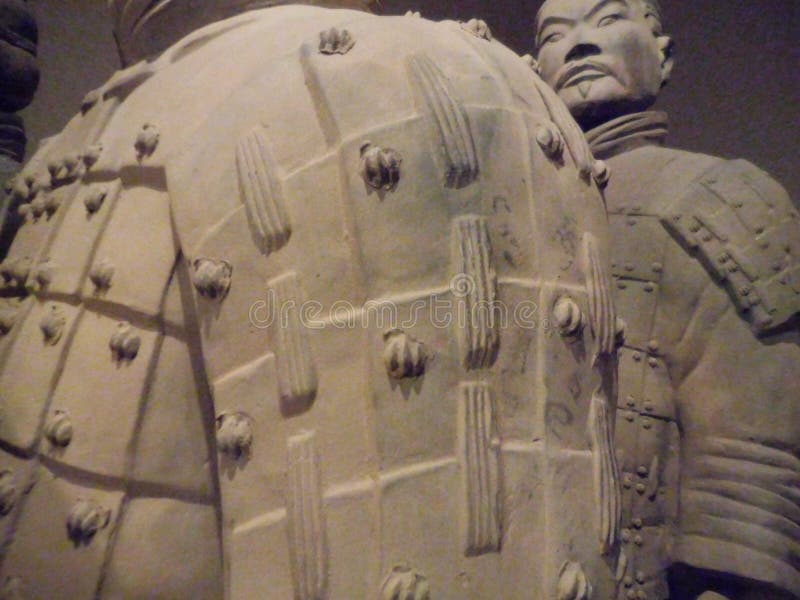 National Museum of Art, Osaka, Japan. The Great Terracotta Army of China`s First Emperor. July 5 - October 2, 2016. stock images National Museum of Art, Osaka, Japan. The Great Terracotta Army of China`s First Emperor. July 5 - October 2, 2016. stock images