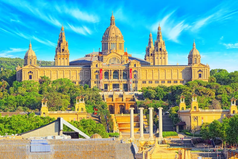 National Museum in Barcelona Museu Nacional d Art de Catalunya