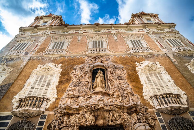 The National Museum of Ceramics and Decorative Arts Gonzalez Marti in Valencia, Spain stock photography The National Museum of Ceramics and Decorative Arts Gonzalez Marti in Valencia, Spain stock photography