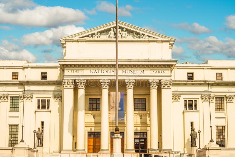 National Museum of Fine Arts in Manila, philippines royalty free stock images