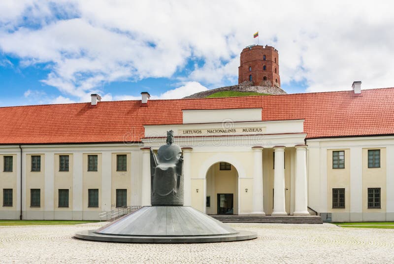 National Museum of Lithuania, Monument To King Mindaugas and Tower of ...