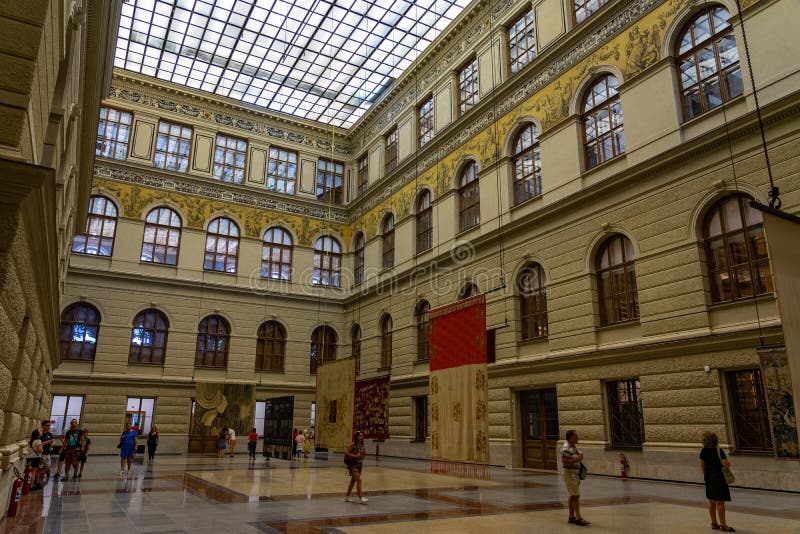 National Museum Prague in Czech Republic. Editorial Photography Image