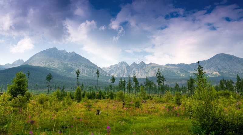 National Park High Tatra. Slovakia, Europe
