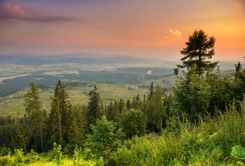 National Park High Tatra. Slovakia, Europe