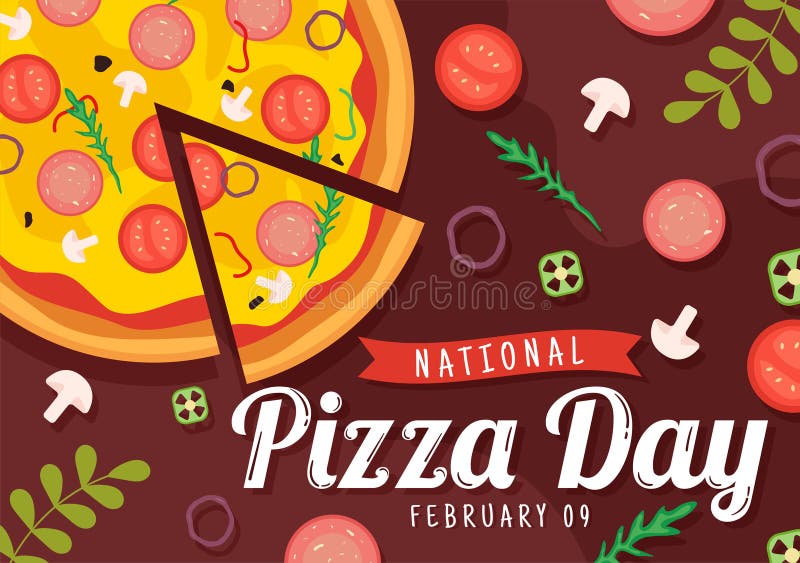 Day National Pizza Stock Illustrations – 638 Day National Pizza